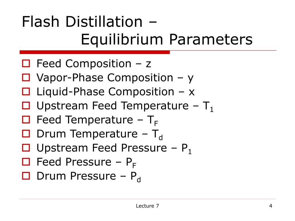PPT Flash Distillation PowerPoint Presentation, free download ID