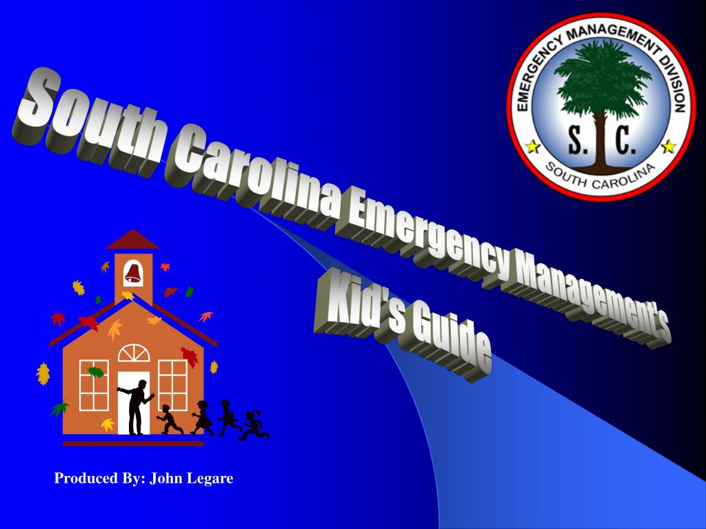 PPT South Carolina Emergency Management's PowerPoint Presentation