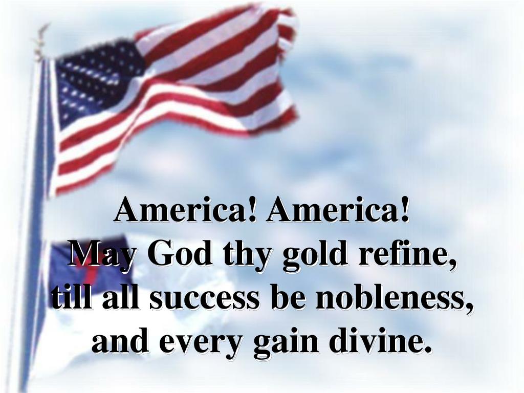 PPT America the Beautiful (1) PowerPoint Presentation, free download