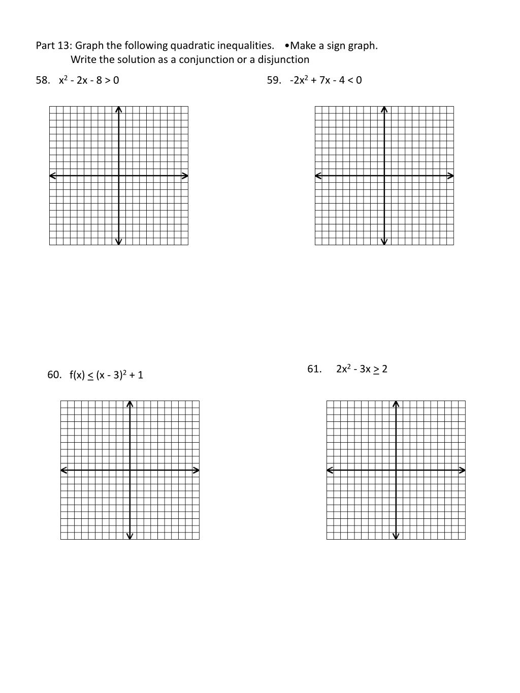 PPT Algebra II Fall - Final Exam Revision - PowerPoint Presentation ID