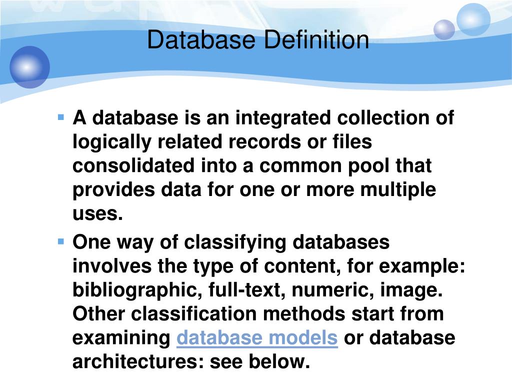 What Is A Database Definition Components And More vrogue.co