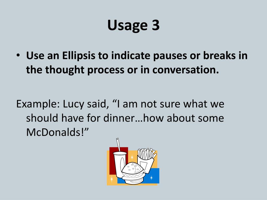 PPT Using an Ellipsis PowerPoint Presentation, free download ID6856294
