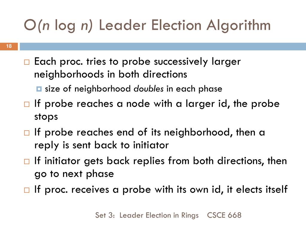 PPT CSCE 668 DISTRIBUTED ALGORITHMS AND SYSTEMS PowerPoint