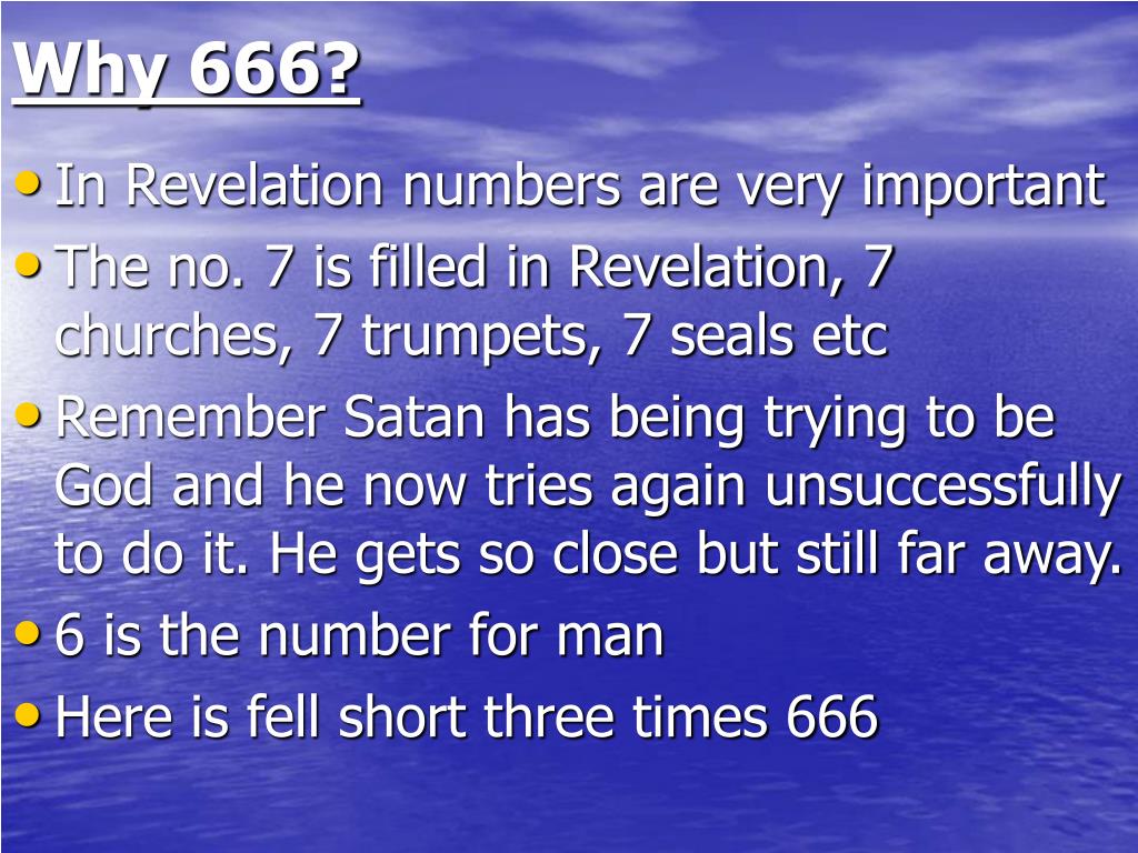 PPT The Mark Of The Beast 666 PowerPoint Presentation, free download