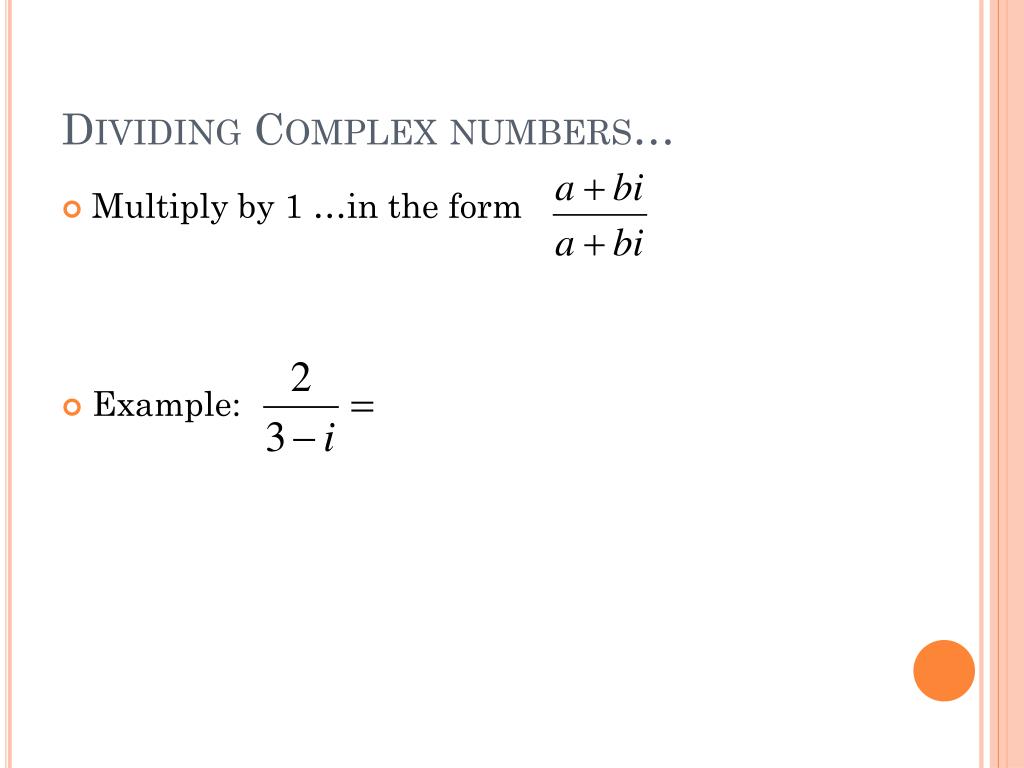 PPT Sect P.6 … Complex Numbers PowerPoint Presentation, free download