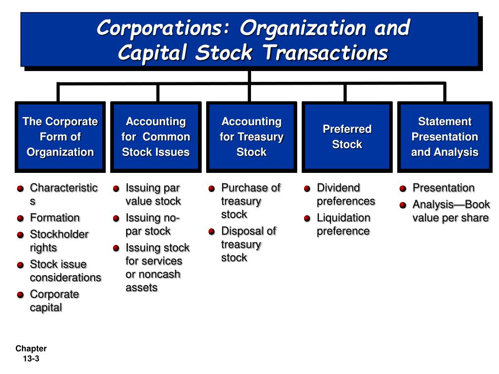 PPT CORPORATIONS ORGANIZATION AND CAPITAL STOCK TRANSACTIONS