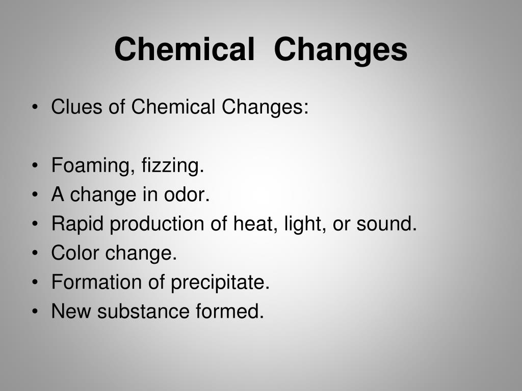 PPT Physical and Chemical Properties and Changes PowerPoint