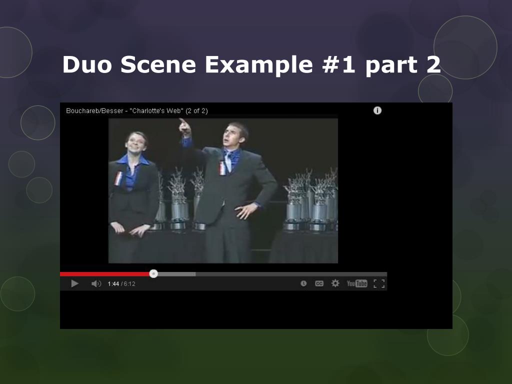 PPT - Duet Scene s PowerPoint Presentation, free download - ID:6860134