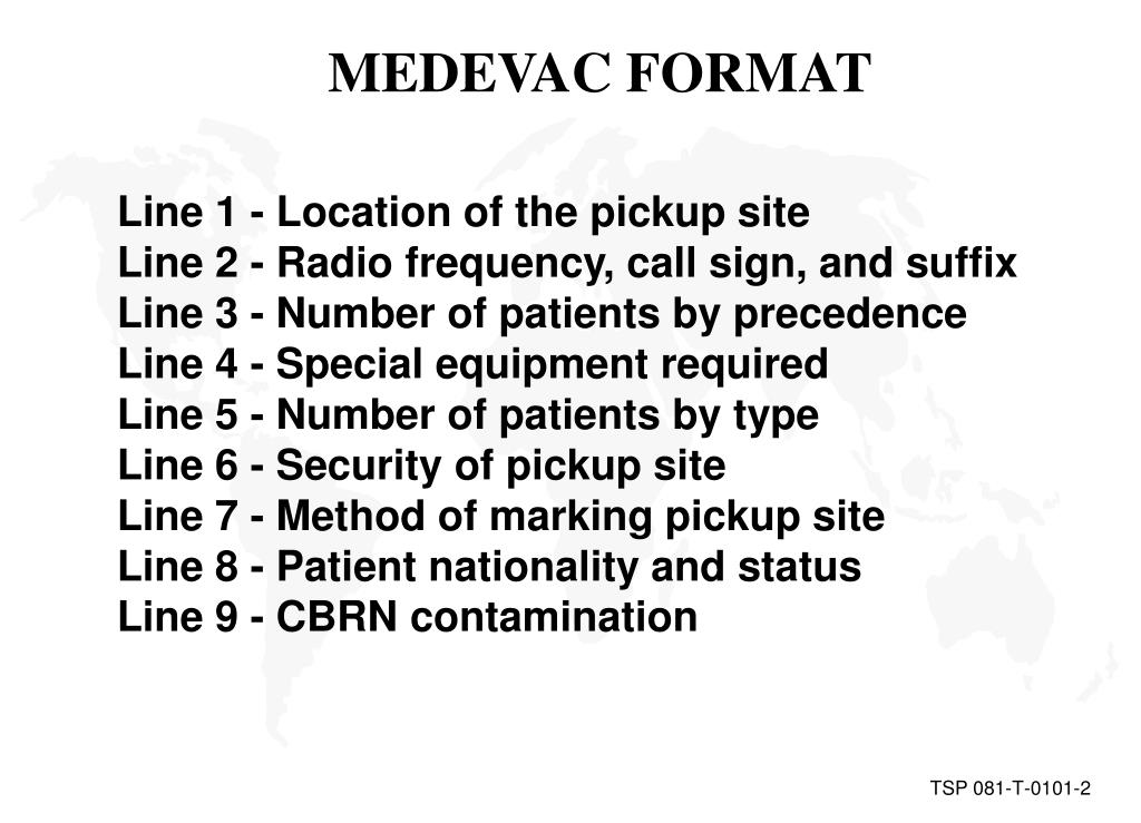 PPT REQUEST MEDICAL EVACUATION PowerPoint Presentation, free download