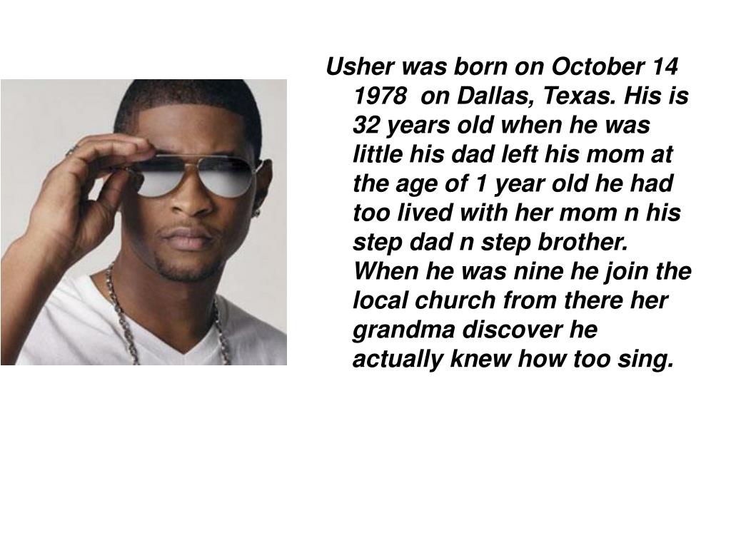 PPT USHER PowerPoint Presentation, free download ID6862614