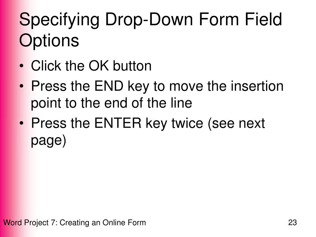 PPT BADM 317 Word Project 7 PowerPoint Presentation, free download