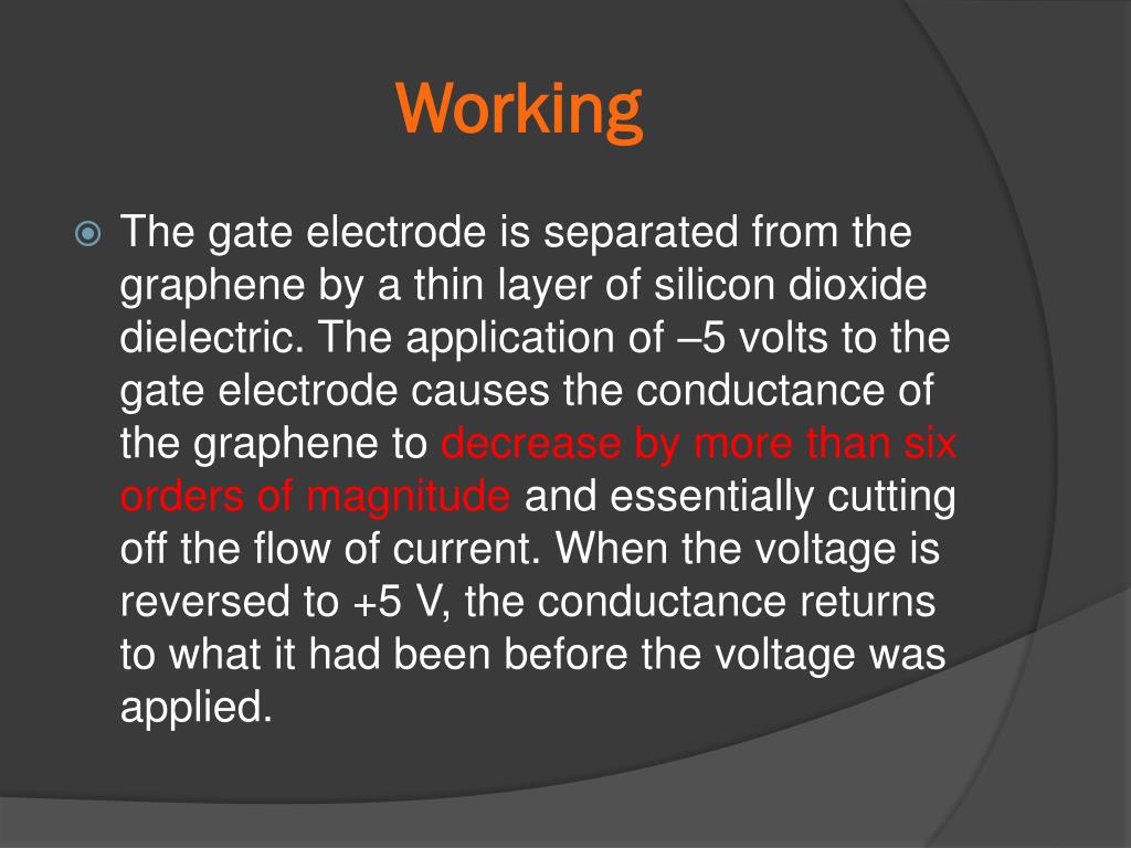 PPT GRAPHENE TRANSISTORS AND MEMORY PowerPoint Presentation, free