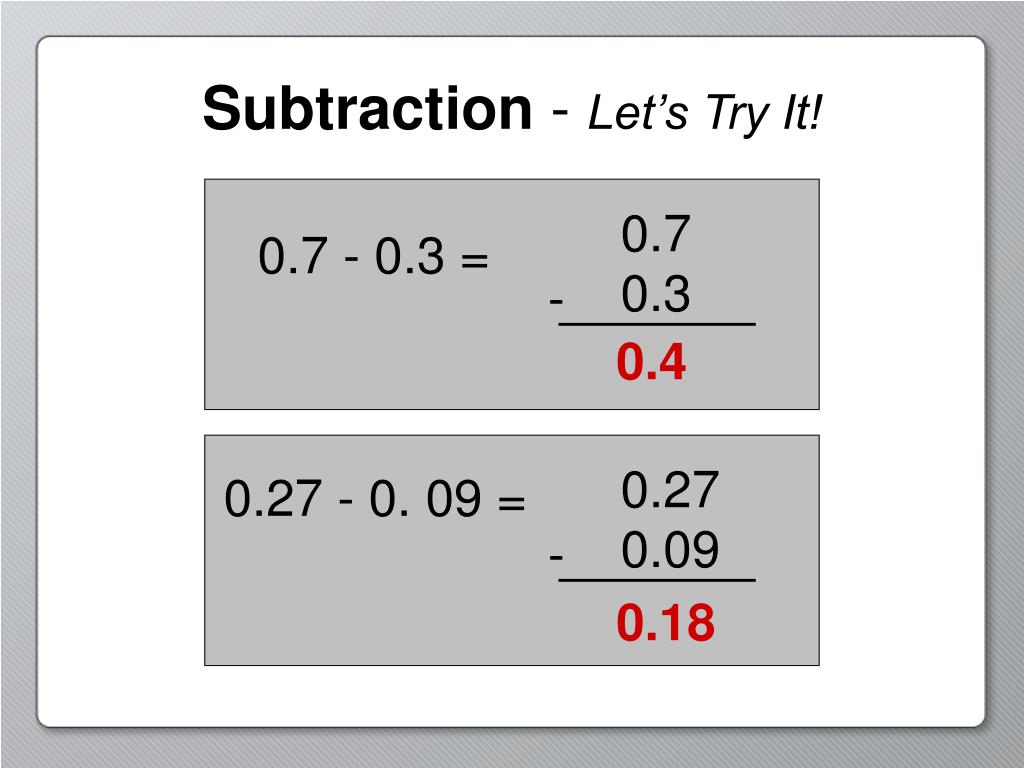 PPT Decimals Review PowerPoint Presentation, free download ID6864283
