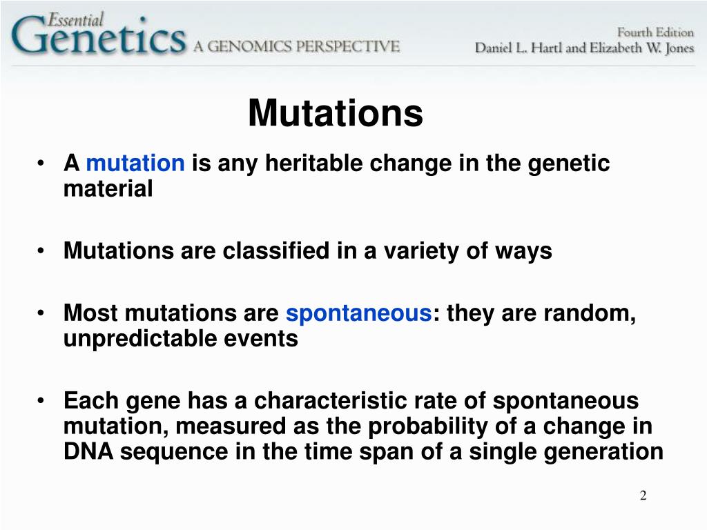 PPT 12 Molecular Mechanisms of Mutation and DNA Repair PowerPoint Presentation ID6865398