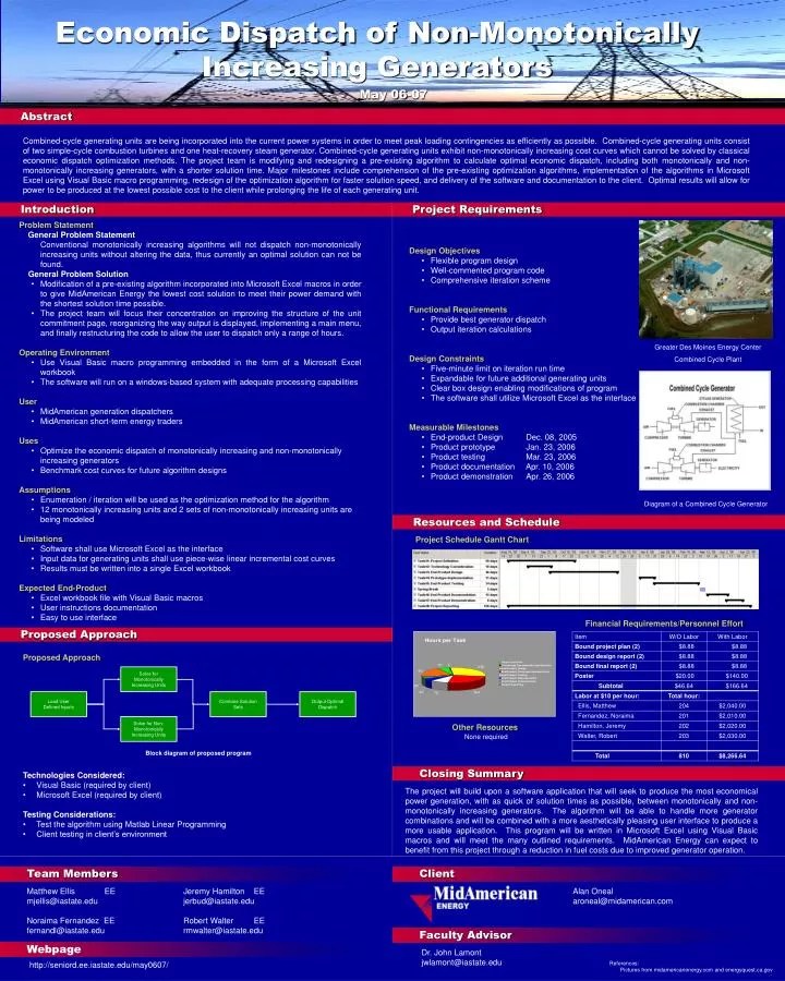 PPT Greater Des Moines Energy Center Combined Cycle Plant PowerPoint