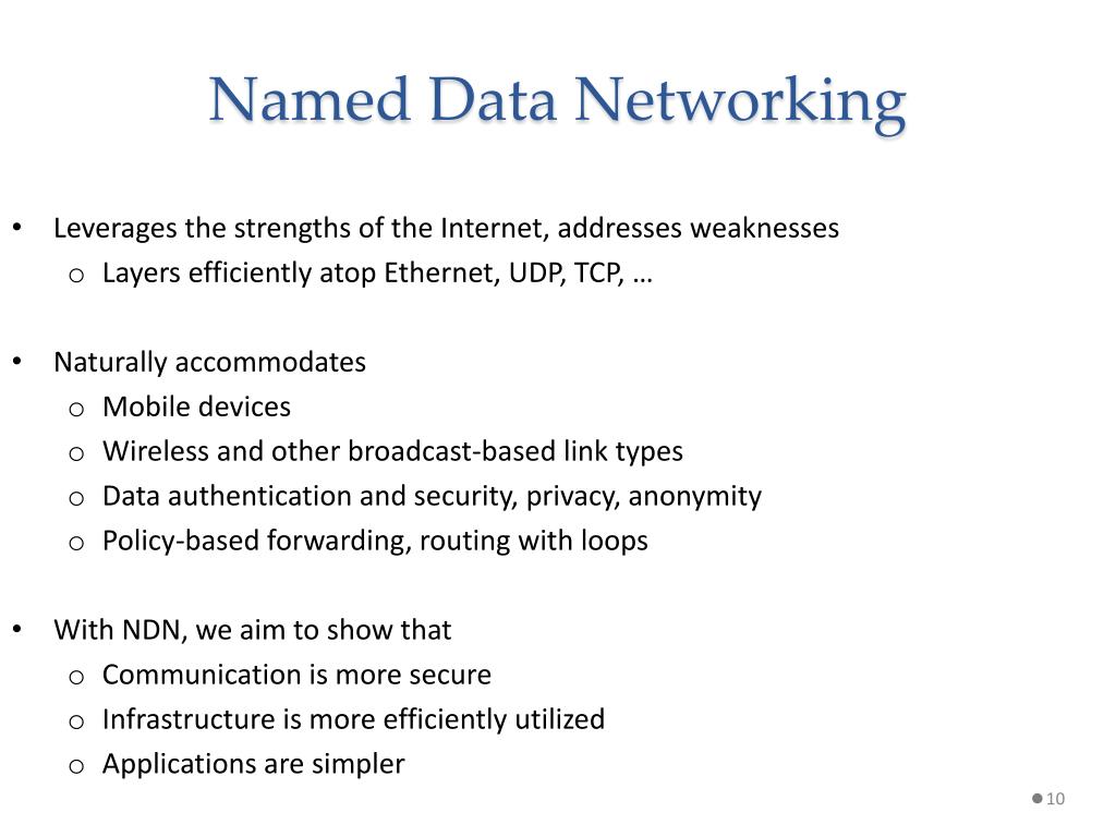PPT Named Data Networking PowerPoint Presentation, free download ID6866718