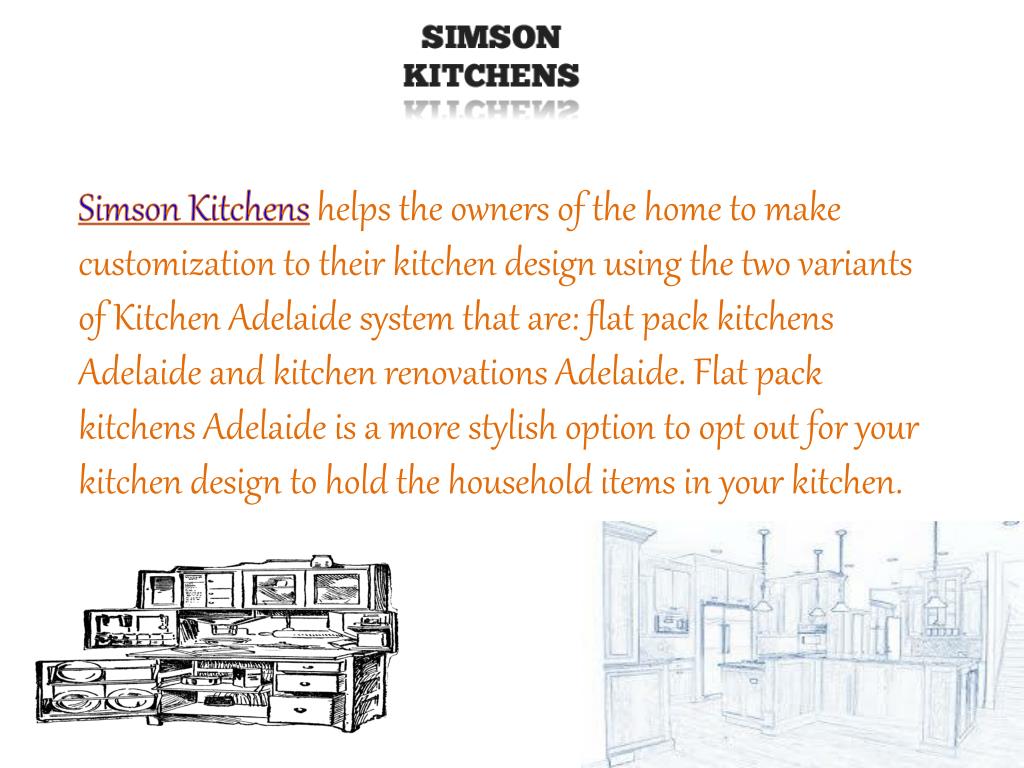 PPT Get the best Flat Pack Kitchens in Adelaide Simson Kitchen