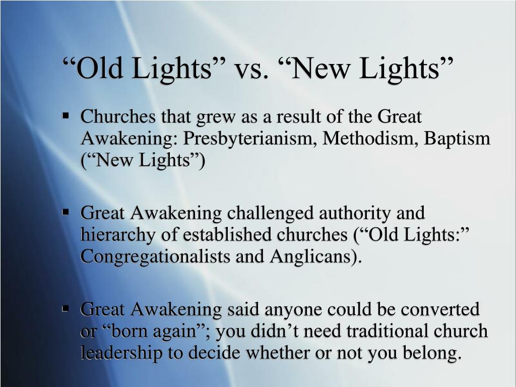 PPT Great Awakening PowerPoint Presentation, free download ID6869183