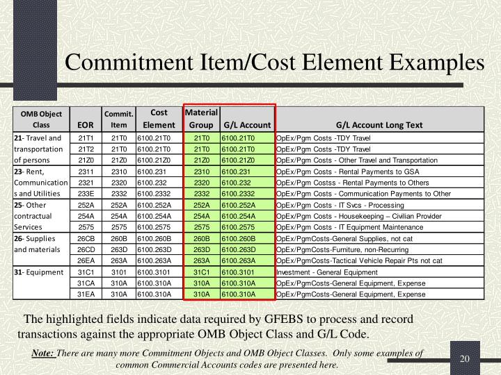 PPT U.S. Army GFEBS Line of Accounting United States Army Financial