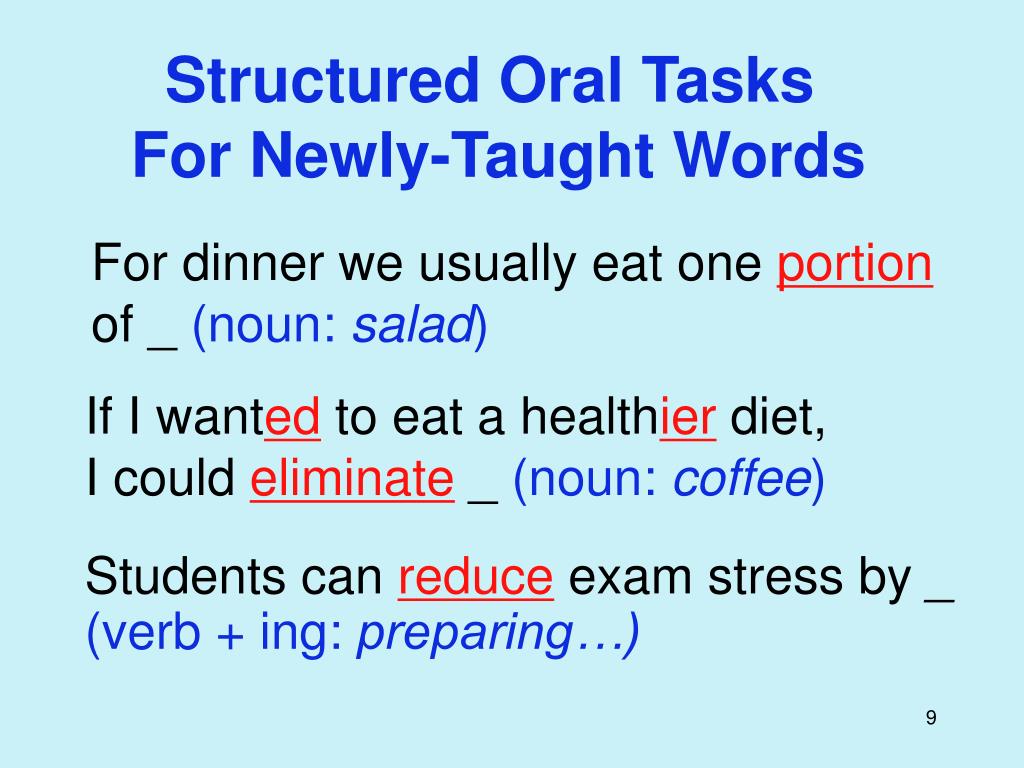 PPT Instructional Tools to Bolster HighLeverage Word Knowledge with