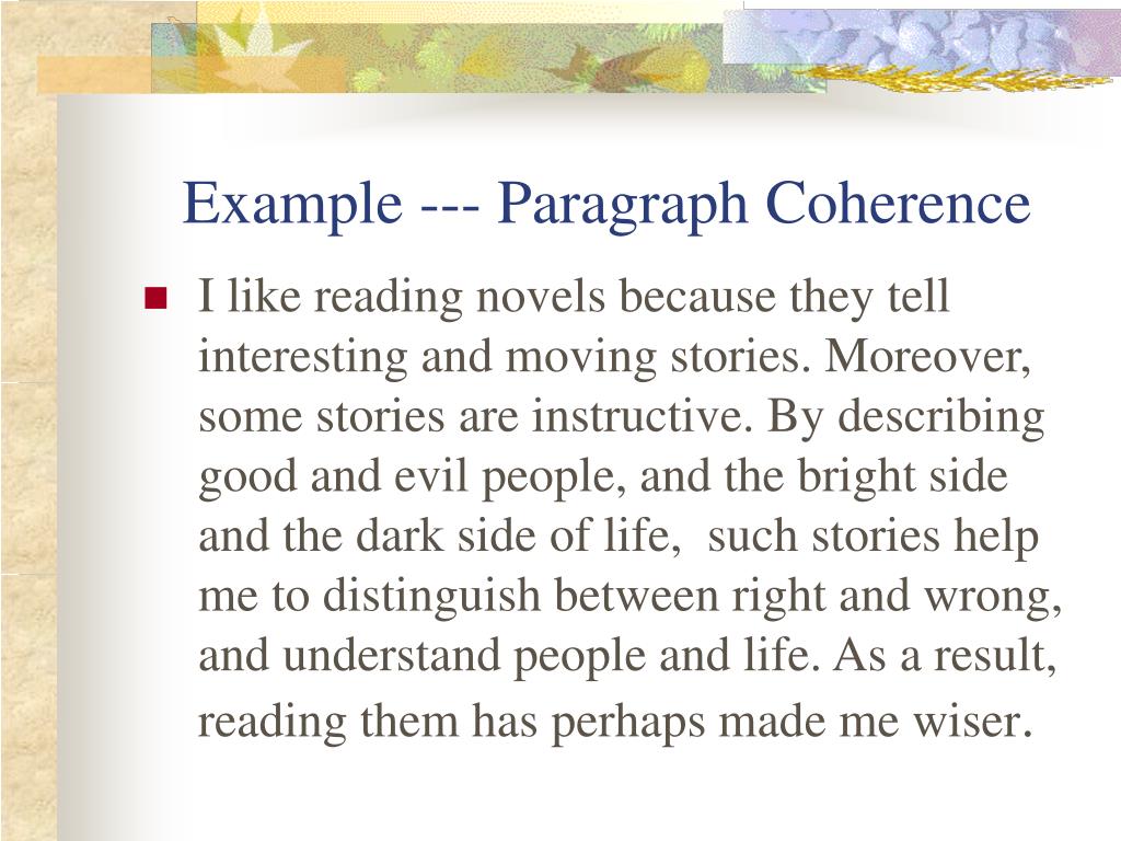 PPT Paragraph Unity &Topic Sentence PowerPoint Presentation, free
