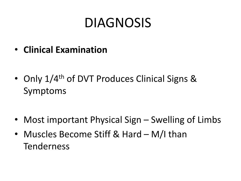 PPT Deep Vein Thrombosis PowerPoint Presentation, free download ID6879316
