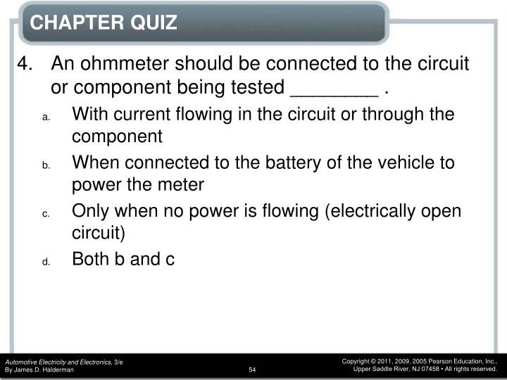 PPT CHAPTER 8 Circuit Testers and Digital Meters PowerPoint