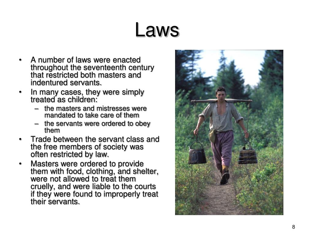 PPT Indentured Servitude vs. Slavery PowerPoint Presentation, free