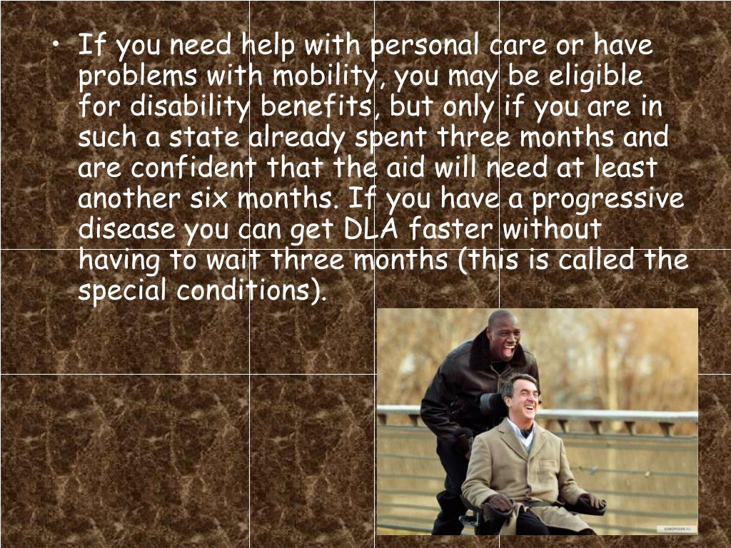 PPT Disability Living Allowance PowerPoint Presentation, free