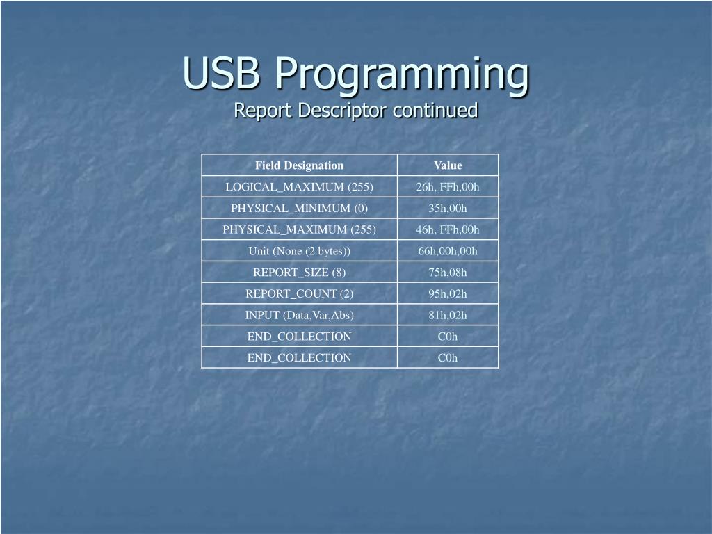 PPT USB Protocol PowerPoint Presentation, free download ID6884694