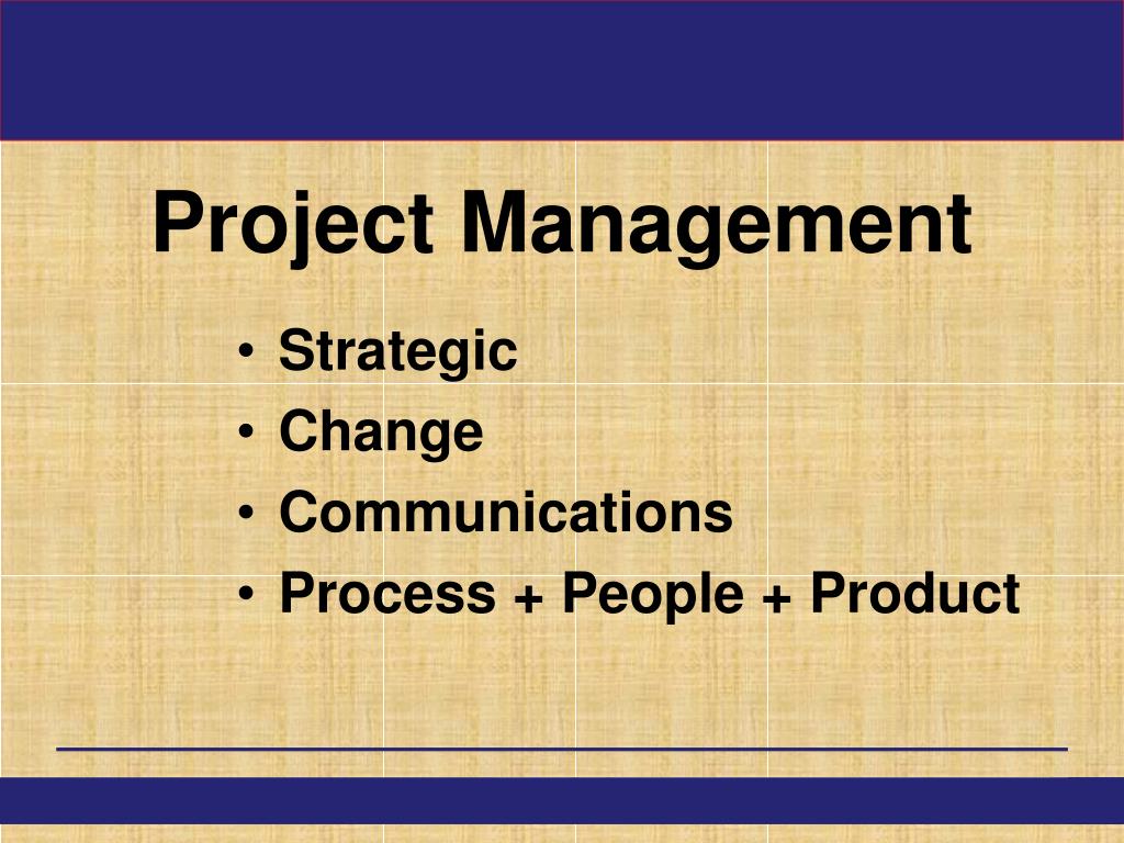 PPT Project Management 101 People + Process + Product PowerPoint
