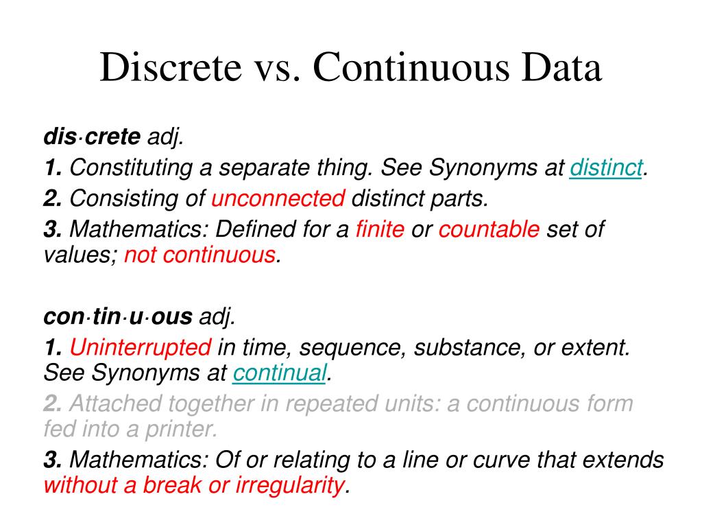 PPT Discrete Data PowerPoint Presentation, free download ID6887686