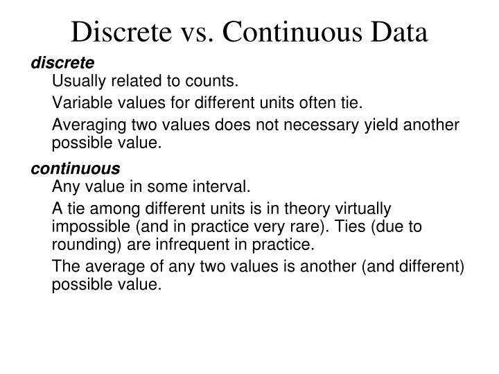 Discrete Vs Continuous Data Whats The Difference Images