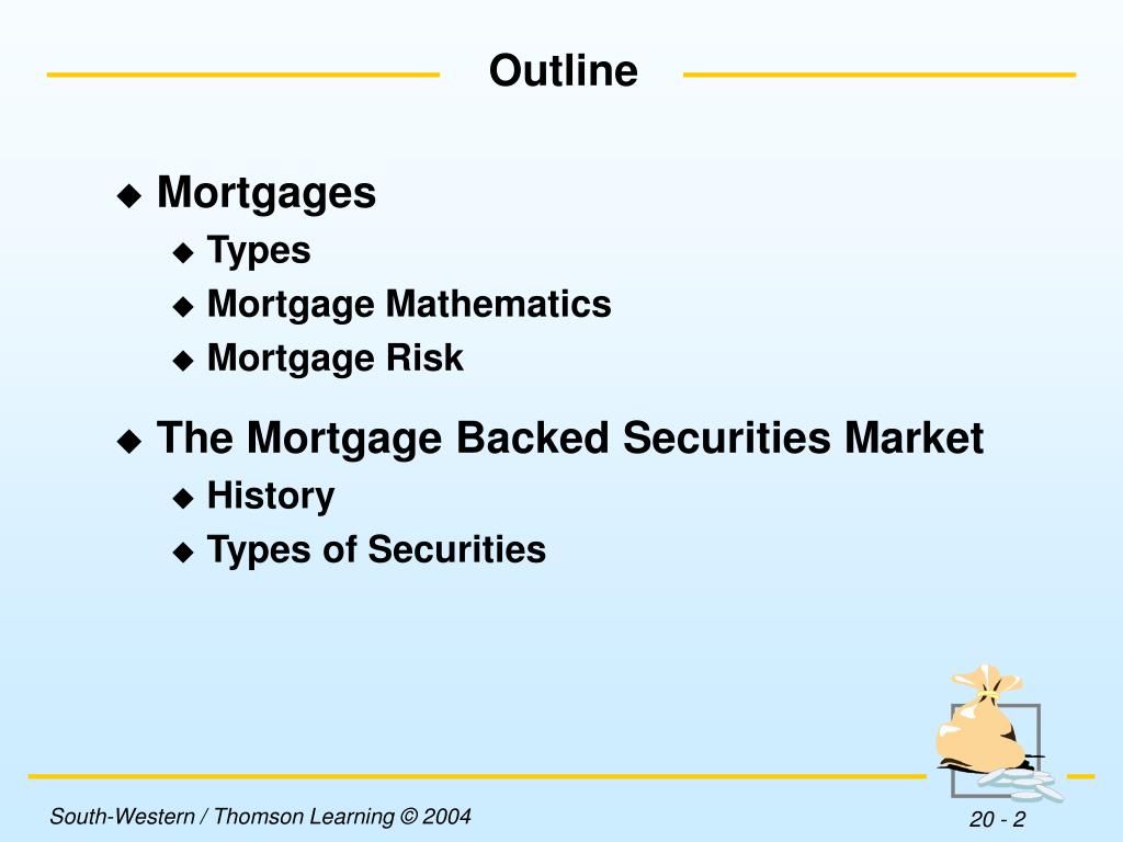 PPT MORTGAGEBACKED SECURITIES PowerPoint Presentation, free download ID6888824