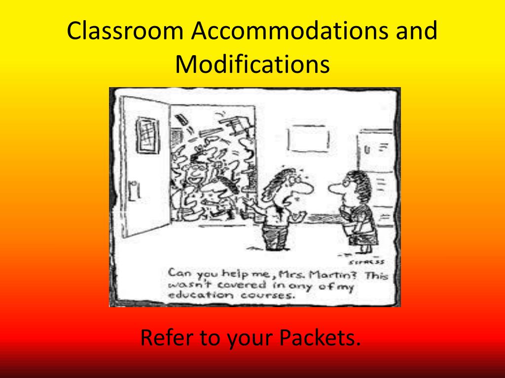PPT Special Education and Modifications PowerPoint