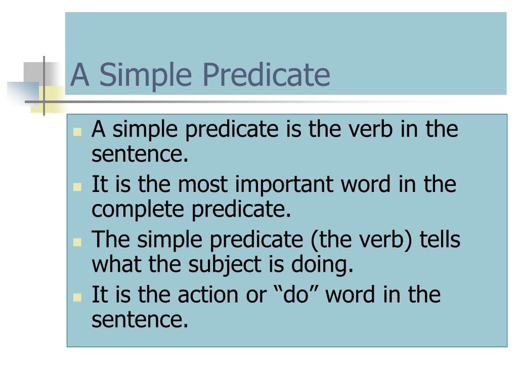 PPT - Simple Subjects and Verbs PowerPoint Presentation, free download