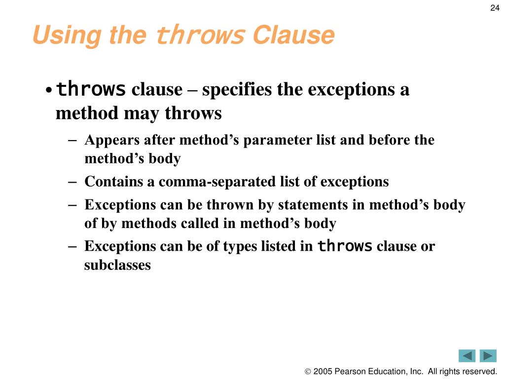 PPT Exception Handling PowerPoint Presentation, free download ID