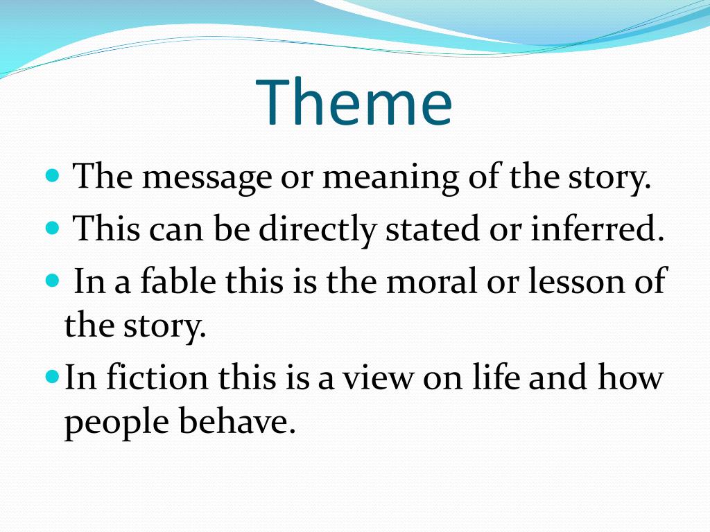 PPT Theme, Tone, & Mood PowerPoint Presentation, free download ID