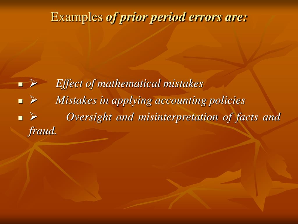 PPT International Accounting Standard (IAS8) PowerPoint Presentation