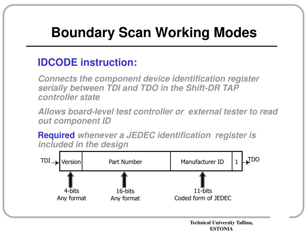 PPT Boundary Scan Architecture PowerPoint Presentation, free download