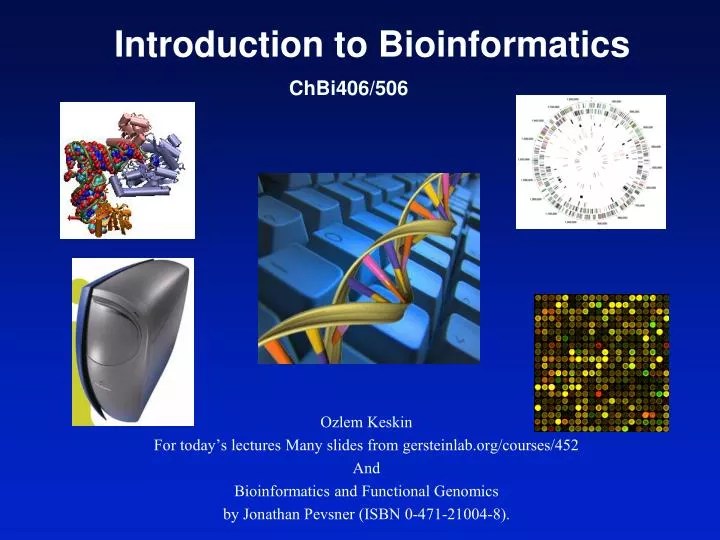 PPT Introduction to Bioinformatics PowerPoint Presentation, free