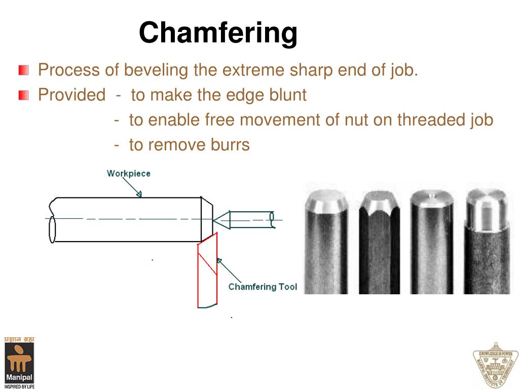 What Is Chamfering Operation In Lathe Machine at Ryan Stewart blog