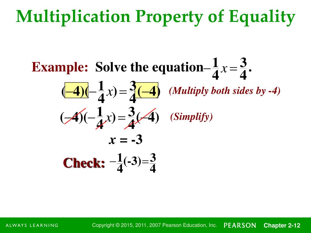 PPT Equations and Inequalities PowerPoint Presentation, free download