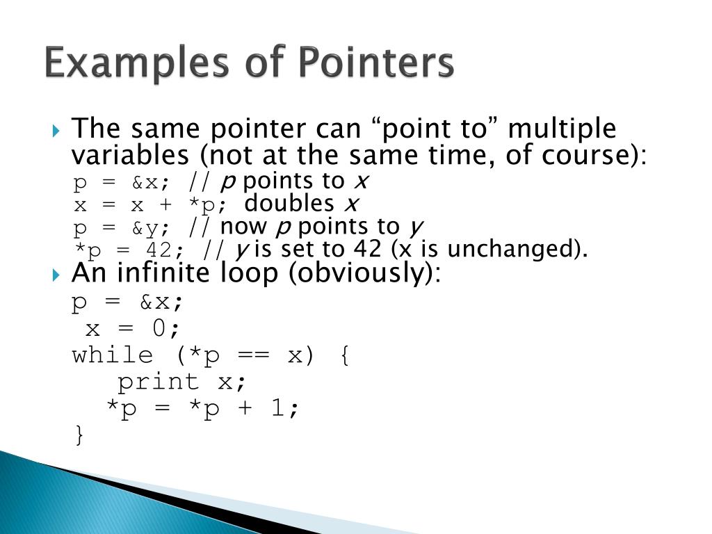 PPT Introduction to Pointers PowerPoint Presentation, free download
