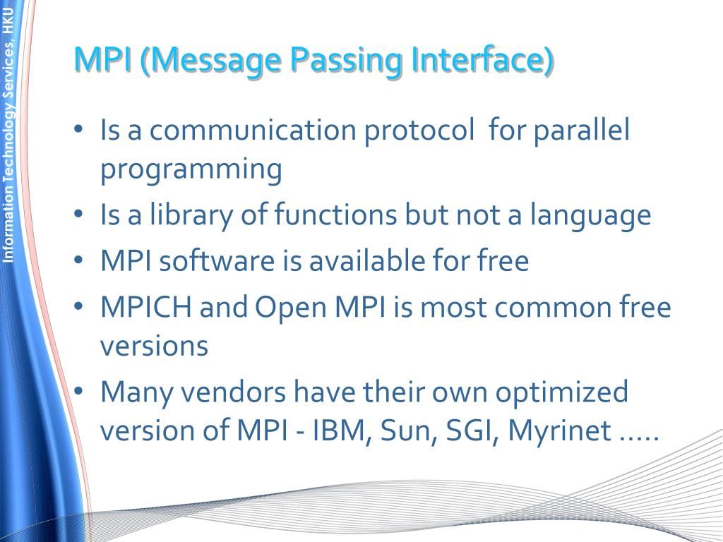 PPT MPI Parallel Programming PowerPoint Presentation ID6903783