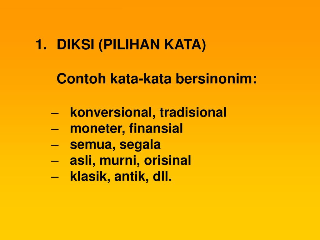 Diksi Dalam Puisi Selamat Tinggal Karya Chairil Anwar KT