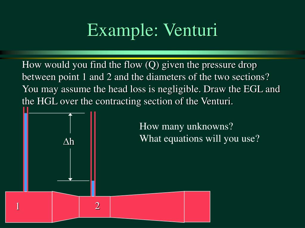 PPT Elementary Fluid Dynamics The Bernoulli Equation PowerPoint