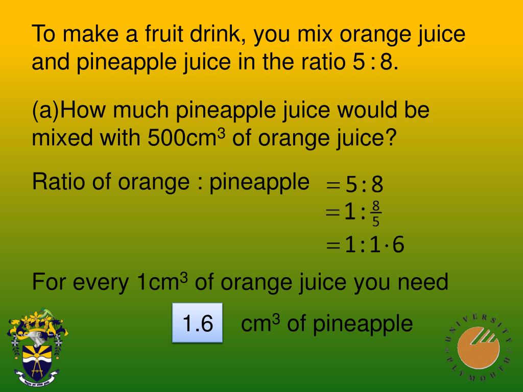 PPT Unit 5 Ratio and Proportion PowerPoint Presentation, free