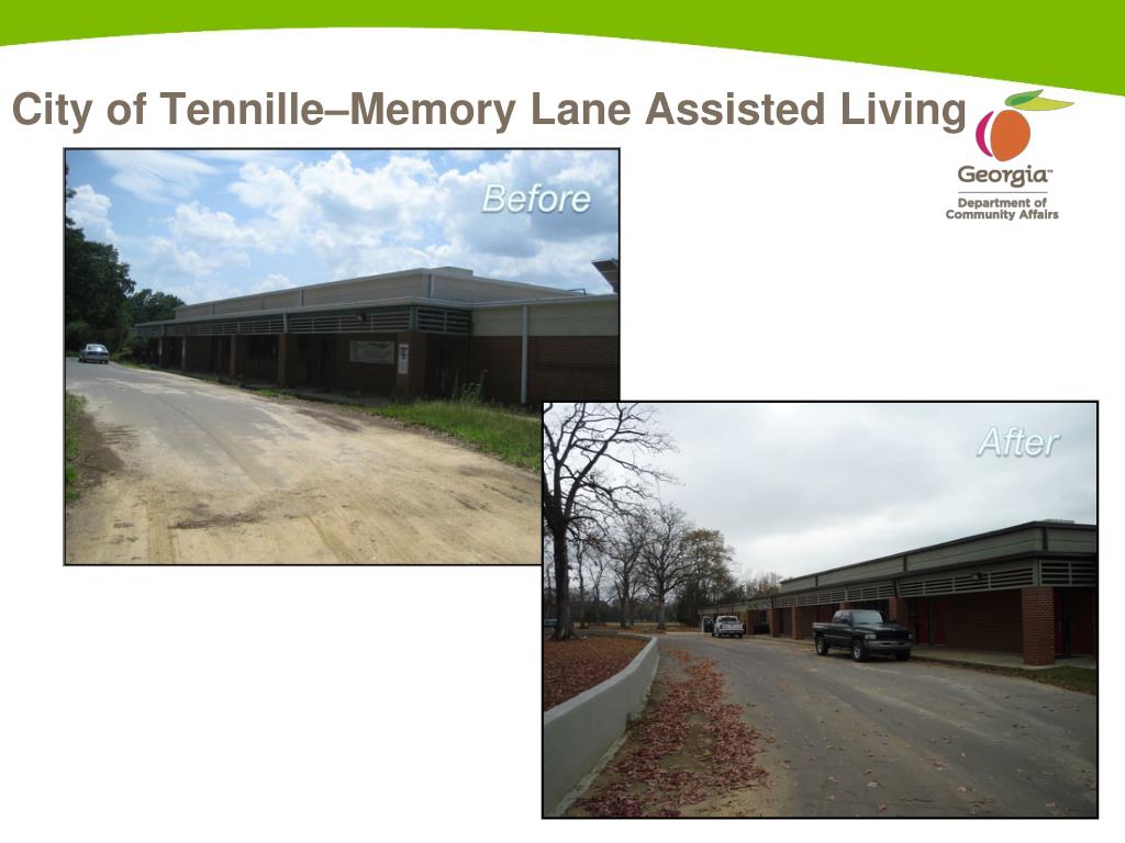 PPT City of Tennille Memory Lane Assisted Living Facility PowerPoint