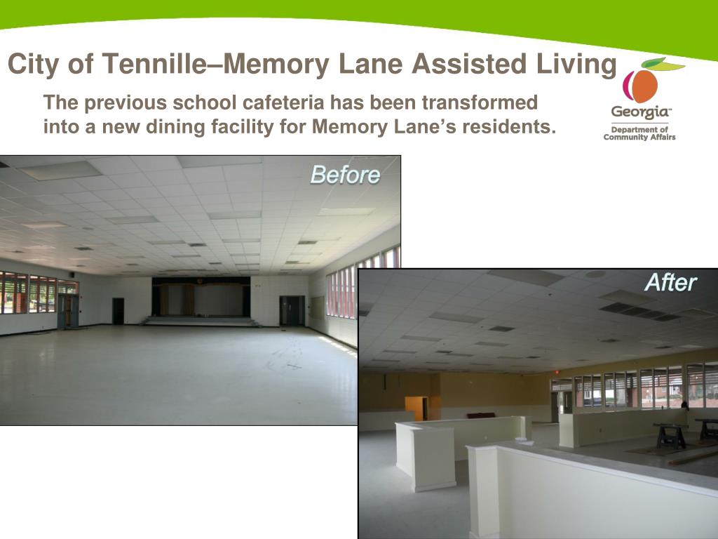 PPT City of Tennille Memory Lane Assisted Living Facility PowerPoint